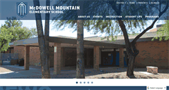 Desktop Screenshot of mcdowell.fountainhillsschools.org