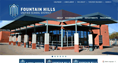 Desktop Screenshot of fountainhillsschools.org