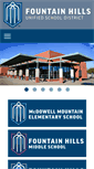 Mobile Screenshot of fountainhillsschools.org