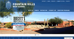 Desktop Screenshot of hs.fountainhillsschools.org